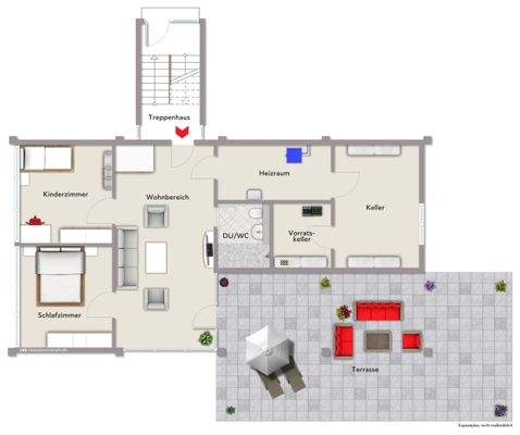 Exposéplan-Untergeschoss