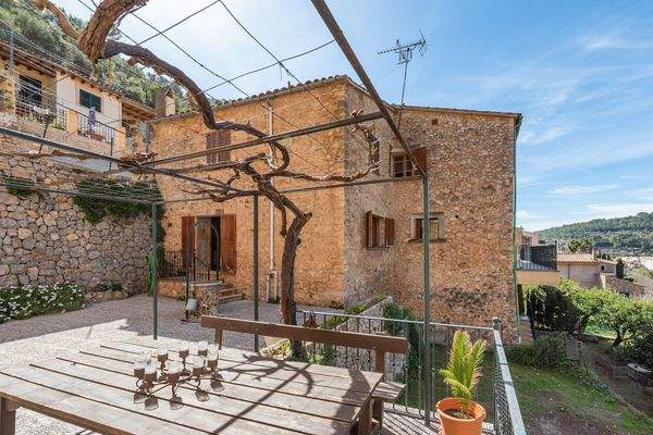 Blick auf die Terrasse