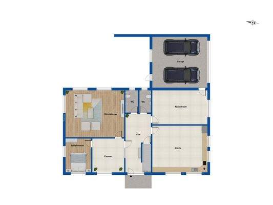 Grundriss - Erdgeschoss