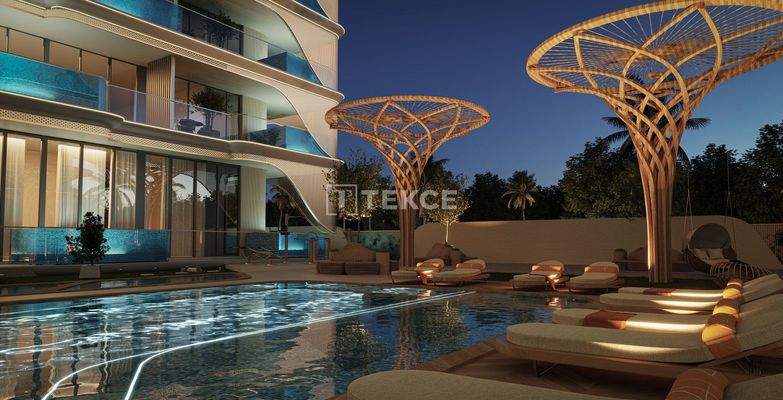 Investment Apartments with Private Pool and Balcony in Arjan Dubai