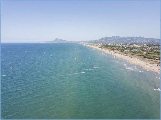Strand - Blickrichtung Denia