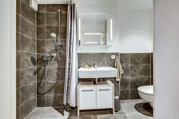 Badezimmer im Kellergeschoss