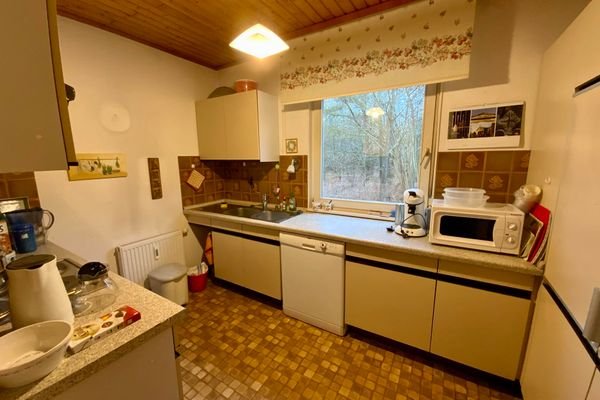 Küche hinterer Bungalow