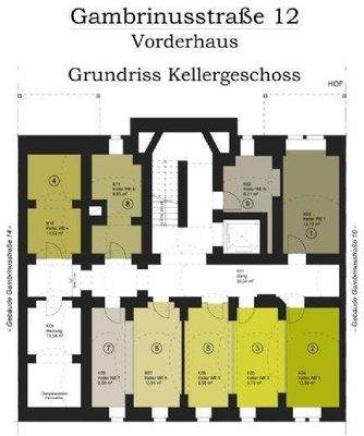 Grundriss - Keller