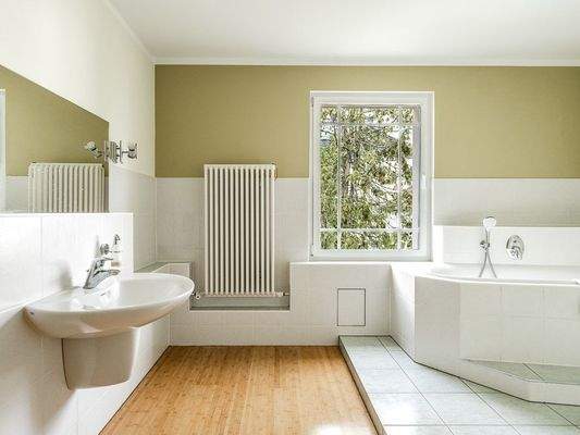 Edles Wannen-/ Duschbad im DG