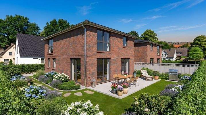 Visualisierung der Gartenfläche, Teilfläche 1