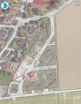 Übersicht Neubaugebiet