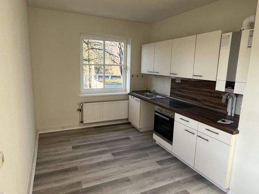 Küche mit Platz für einen Esstisch