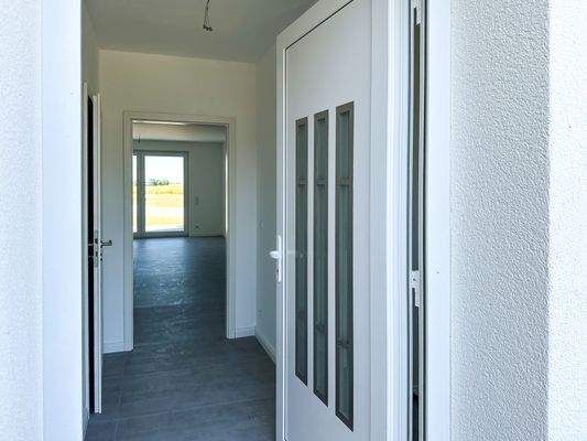 Freundlicher Eingangsbereich