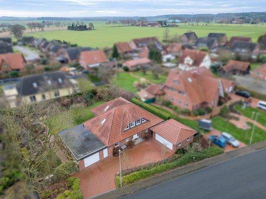 Drohne Straßenansicht