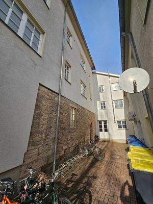 Courtyard with Bicycles