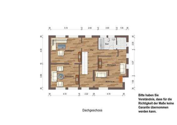 Grundriss Dachgeschoss