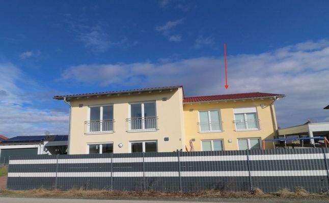 Frontseiten von Süden