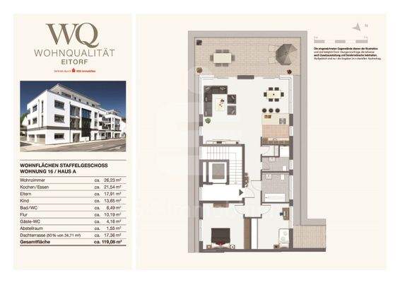 Grundriss Haus A Wohnung 16