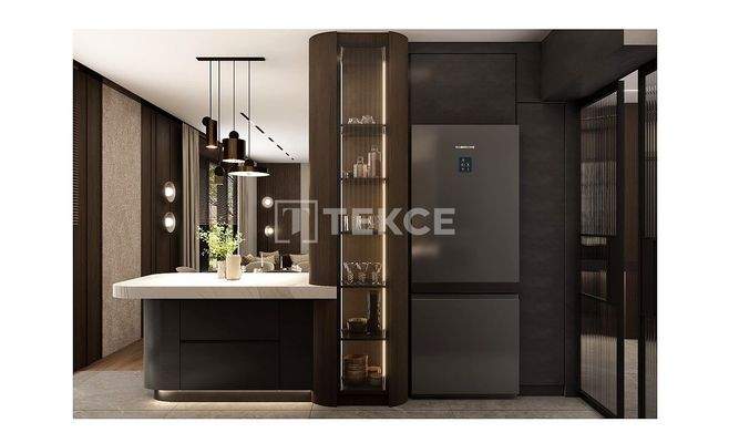 Apartments in a Secure Complex with Pool in Bursa Nilüfer