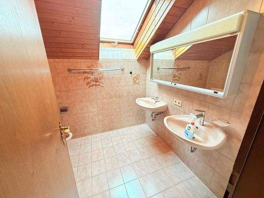 Badezimmer, Dachgeschoss