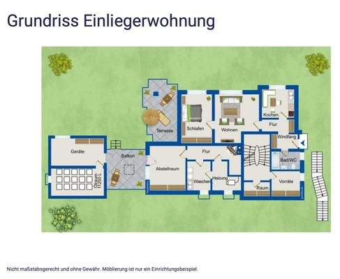 Grundriss Einliegerwohnung