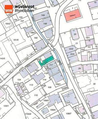 grün markierter Bereich