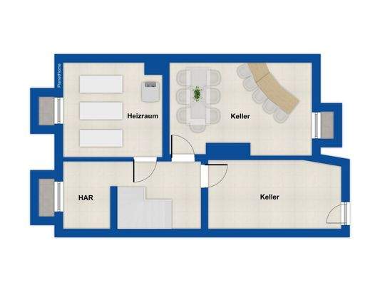 Grundriss - Kellergeschoss