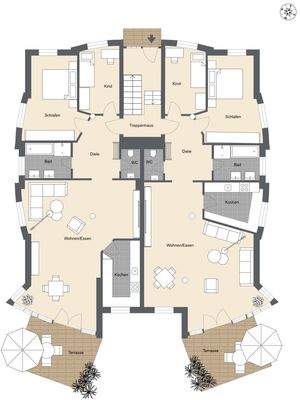 Grundriss Erdgeschoss