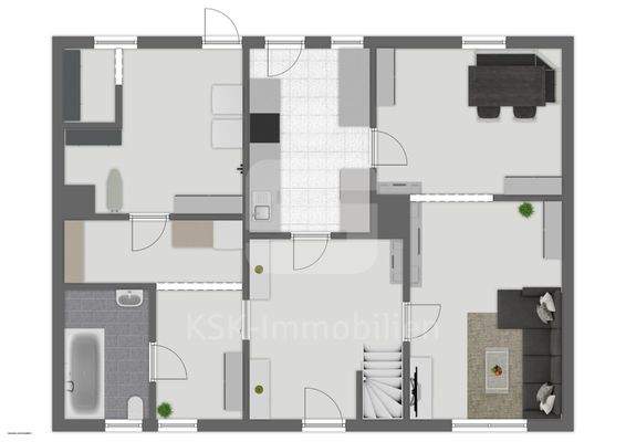 Grundriss Erdgeschoss