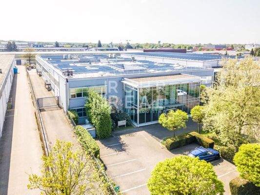 Drohnenaufnahme Frontseite