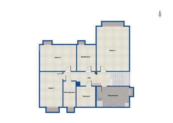 Grundriss Keller