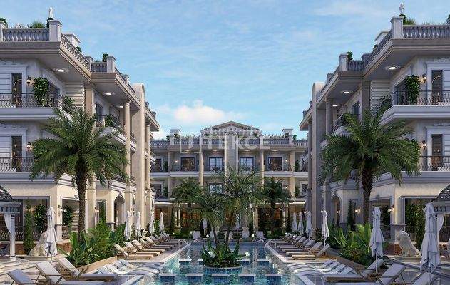 Apartments in Complex with Pool Near the Beach in İskele