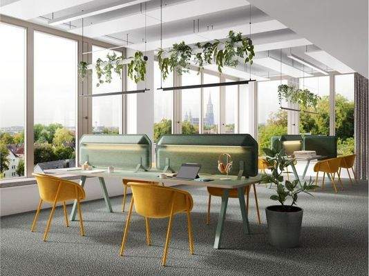 Visualisierung Großraumbüro