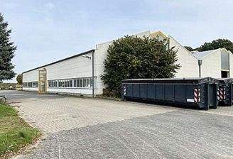 Seitenansicht Produktionslager