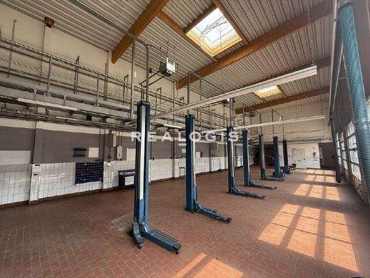 Innenansicht Werkstatt