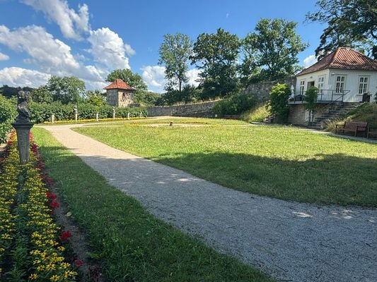 Schlossgarten in 5 Minuten fußläufig erreichbar