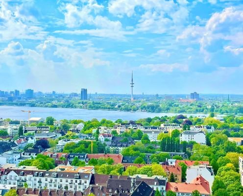 Blick auf die Alster