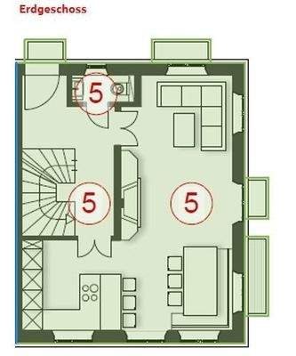 DHH Ferienwohnung 5 Erdgeschoss