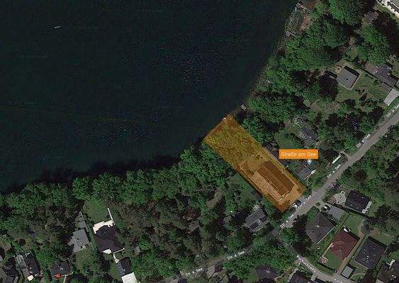 Grundstück von oben