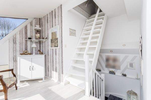 Aufstieg zum Spitzboden