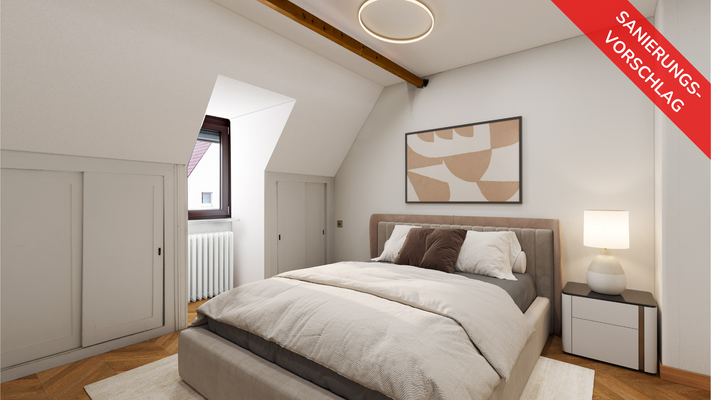 Sanierungsvorschlag Elternschlafzimmer