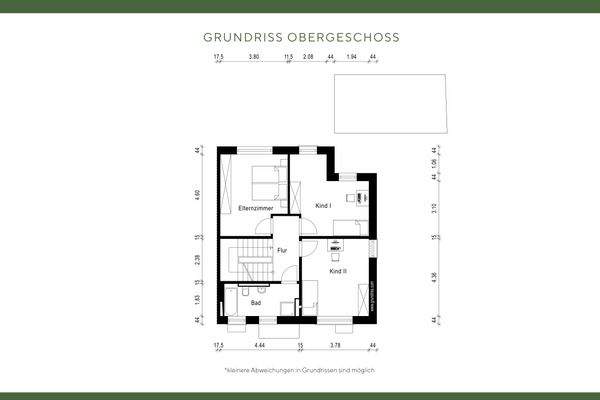 Grundriss Obergeschoss