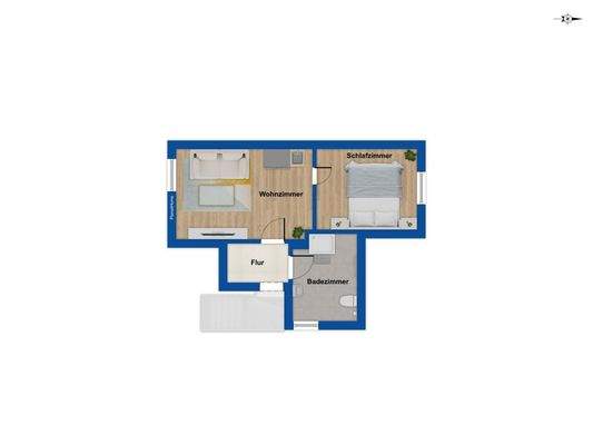 Grundriss Obergeschoss