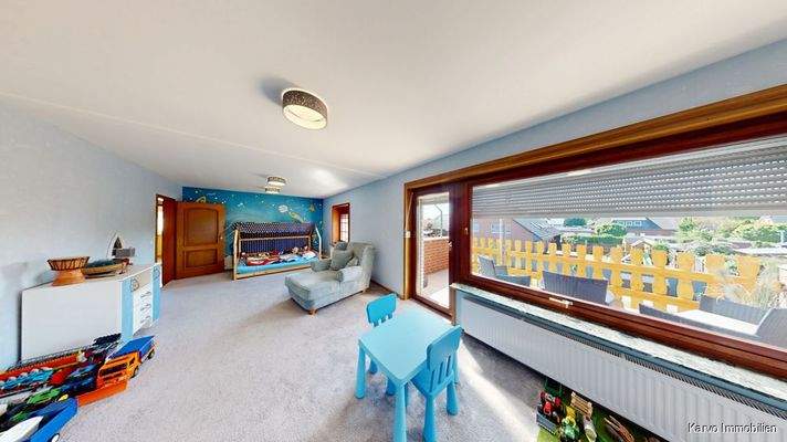 Kinderzimmer im Obergeschoss