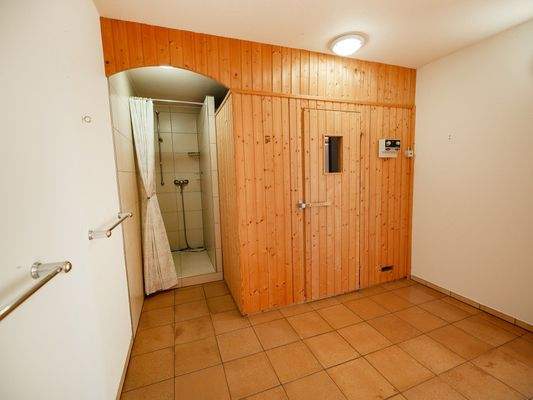 Sauna im UG