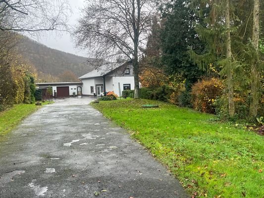 Zufahrt zum Haus