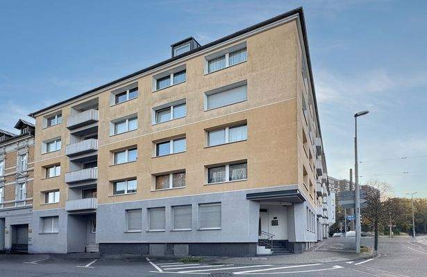 Hausansicht diagonal