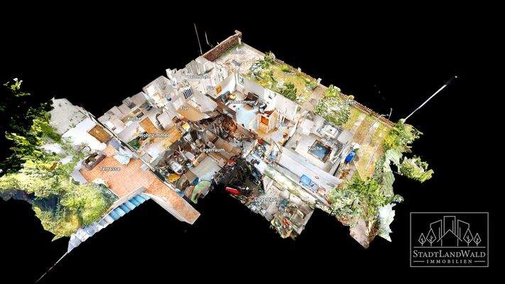 EG - schematischer Grundriss - 3D