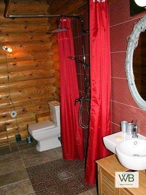 Badezimmer in den Wohnblockhäusern