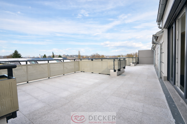 Dachterrasse mit Ausblick