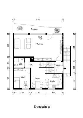 Grundriss Erdgeschoss