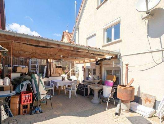 Überdachter Außenbereich