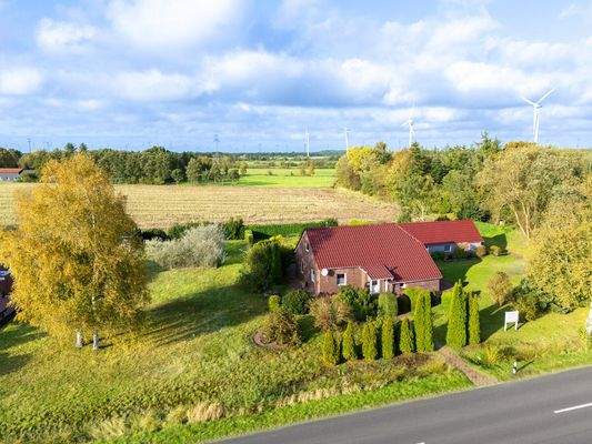 Blick auf die Immobilie