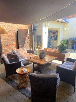 überdachte Terrasse